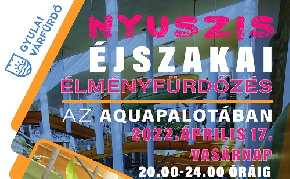 Nyuszis Éjszakai Élményfürdőzés AquaPalota